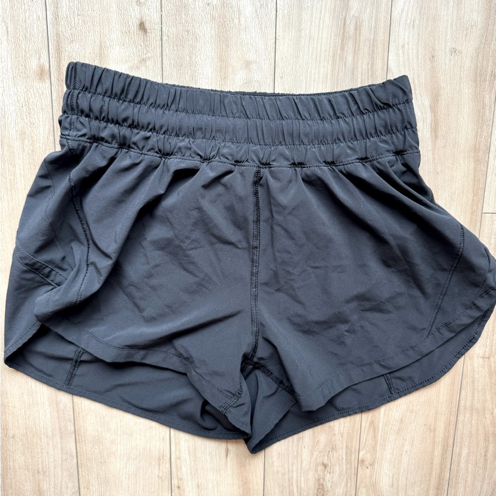 Lululemon Black Track That Shorts